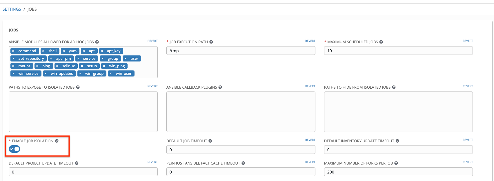 ansible make install only if changes