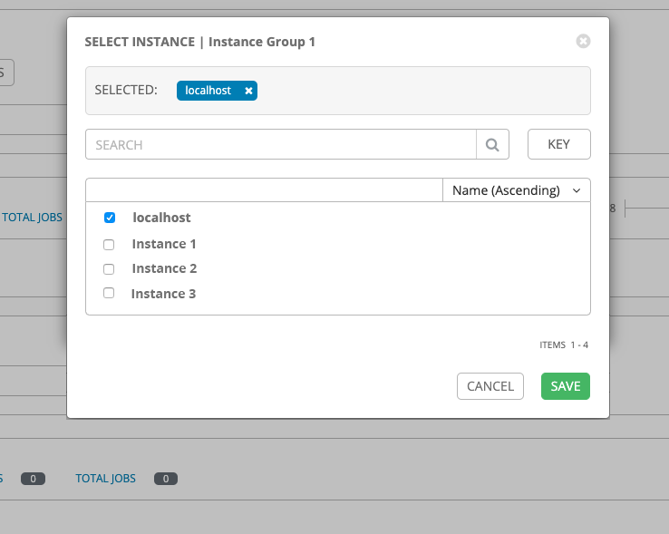 IG - select instances